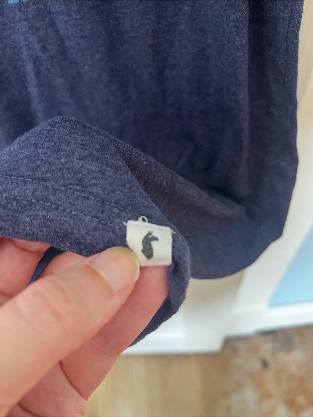 Cotopaxi Graphic Logo T-Shirt | Llama Tee | Heather Navy | Women's XL - Picture 5 of 6